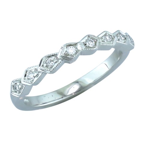 Eternity & Diamond Set Ring