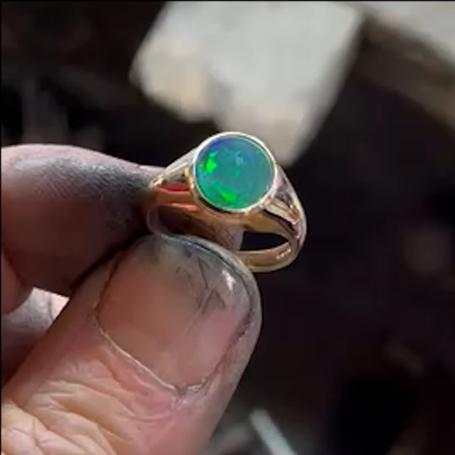 Coloured Gemstone Rings