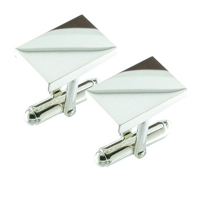 Rectangular heavy cufflinks