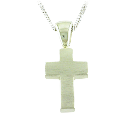 White gold cross