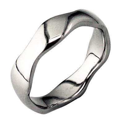 Gent’s platinum shaped band